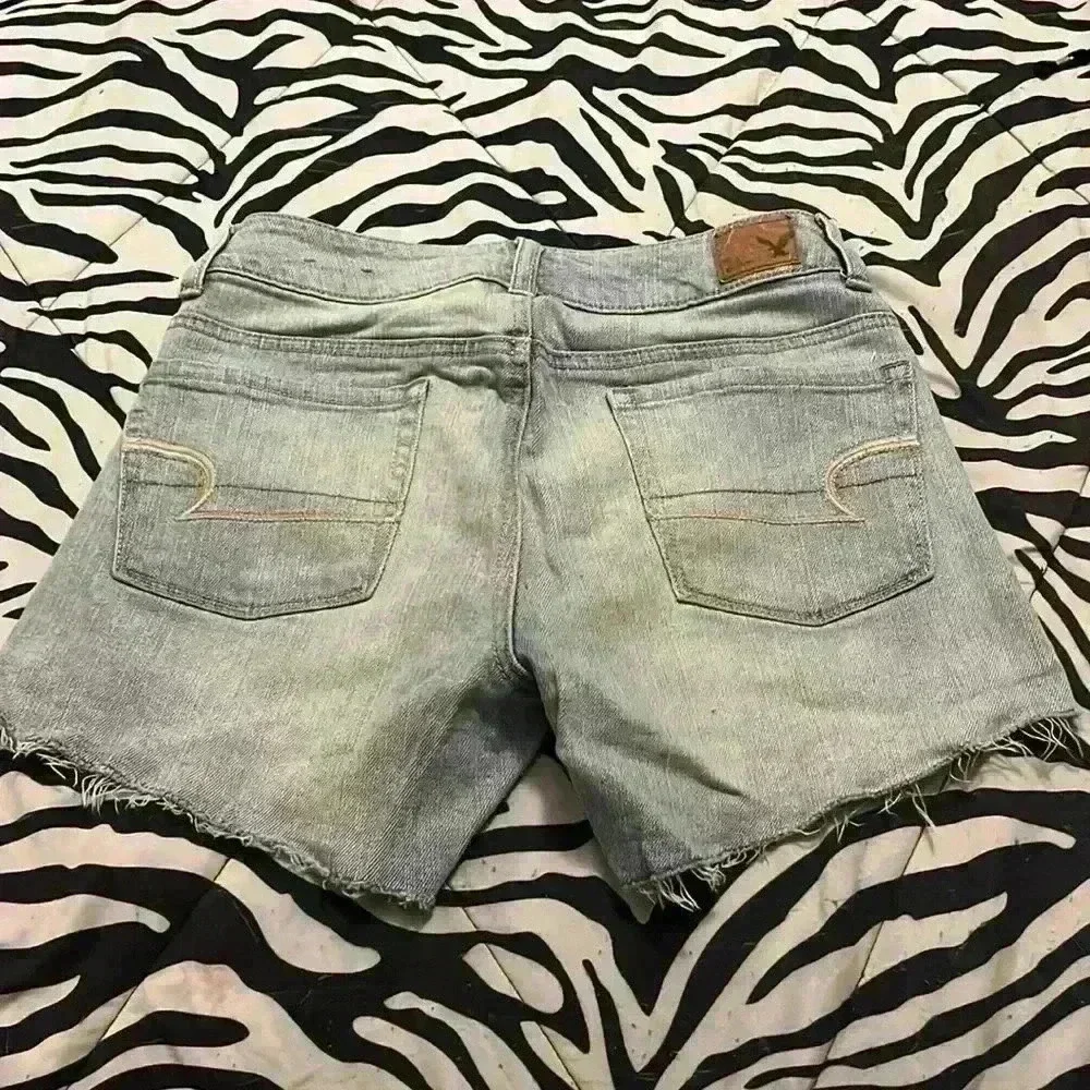 Light Denim Shorts